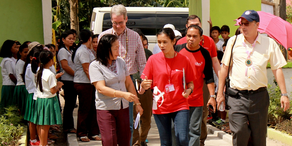 CBM Directors visit children in Leyte